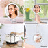 10x Magnifying Handheld Mirror, 2-Sided with Adjustable Stand, Foldable and Portable, Suitable for Makeup, Shaving, Deep Cleaning...