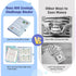 100 Envelopes Money Saving Challenge, 100 Envelope Challenge Binder, A5 Budget Planner Book to Save $5,050, Savings Challenges Budget Book Binder ...
