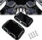 Motorcycle Brake Clutch Master Cylinder Covers Aluminum Left and Right Brake Reservoir Cylinder Cover for Harley Touring Street Electra Glide Road...