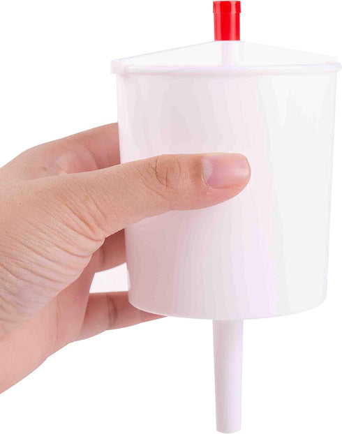 Communion Cup Filler - No Drip Dispenser - One Handed Button Release - Stainless Steel Stem - 8 oz...