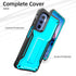 ExoGuard for MOTO G Stylus 2022 Case, Rubber Shockproof Full-Body Cover Case Come with a Tempered Glass Screen Protector and Kickstand Compatible ...