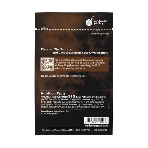 Non-Diastatic Barley Malt Powder ? Non-GMO Vegan OU Kosher Certified - 50g/2oz...