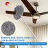 Ceiling Fan Cleaner Duster Reusable Microfiber High Ceiling Fan Blade Cleaner Extendable Duster with Long Handle Removable Washable Adjusts 13 to ...