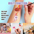 Bowitzki Face Paint Brush Set, 6pcs Artist Brushes for Body Face Painting,Acrylic Painting Watercolor Oil Gouache...