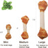 Premium Dog Bones, Rawhide-Free, Made with Real Chicken and Wholesome Vegetables, Made with Limited Ingredients (Large 2pcs/Pack)...