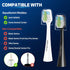 Toothbrush Replacement Heads for Aquasonic Duo Series and Home Dental Center - 8 White...