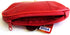 Womens Leather Mini Wallet ID Credit Cards Cash Coin Holder Case Organizer Purse with Framed & Zipper Closures - RED, (COIN03-RED)...