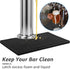 MRbrew Beer Drip Tray, Non-Slip PVC Kegerator Surface Mount Drip Tray Mat, Beverage Bar Drip Tray with Draft Beer Tower Flange Cutout...