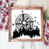 12 Pcs Compass Anchor Stencil, Plastic Reusable Nautical Stencils Compass Rose Stencil Anchor Compass Stencils Template for Painting Wood, Walls, ...