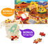 100 Piece Puzzles for Kids Ages 4-8 by MoinKidz, Each Piece is Unique, Construction Site Wooden Jigsaw Puzzle for 3 4 5 6 8 Year Old Toddlers Boys...