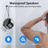 LFS Portable Bluetooth Shower Speaker, Waterproof Outdoor Wireless Speaker, Ultra-Long Play Time 15 Hours, TWS Pairing, Suitable for Home, Pool, B...
