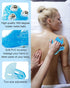 Glove Massager Palm Shaped Hand Massage Manual 9 360-degree-roller Mental Roller Ball Blue...