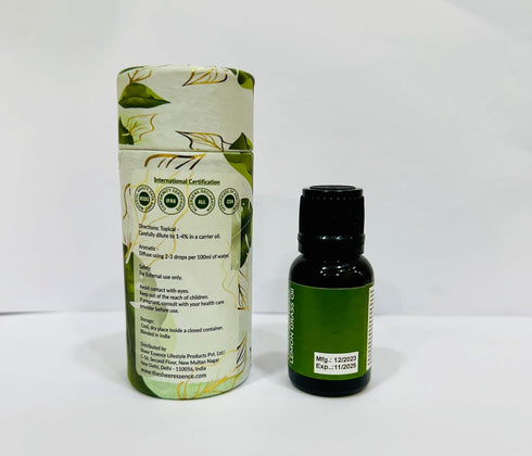 Lemon Grass Oil 15 ML (0.51 Fl.OZ) | 100% Pure Natural Undiluted Uncut Therapeutic Grade Cymbopogon Citratus Essential Oil...