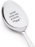 Ideas From Boston Drink Your Tea And Think Of Me Engraved Stainless Steel Spoon Token Of Love Gift For Tea Lover Best Friend Couples Valentines On...
