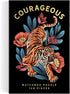 Galison Courageous 128 Piece Matchbox Puzzle - 128 Piece Jigsaw Puzzle highlighting The Bold Artwork of Raxenne Manniquiz, Giftable Foil Stamped M...