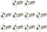 uxcell 10 Pieces M4 x 10mm TV Mount Screws, Computer TV LCD Monitor Stand Bracket Mounting Screws, Stainless Steel, Silver Tone...