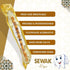 Sewak Natural Miswak Traditional Toothbrush, No Flavor All Natural for Oral Health, Hygiene, Fresh Breath, Light Weight, Vacuum Sealed (Pack of 2)...