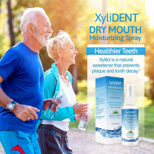 Nature's Stance XyliDENT Xylitol Dry Mouth Spray - Stimulates Saliva, Freshens Breath, Reduces Acid Production, Fast Acting Extended Relief, 2 Oun...