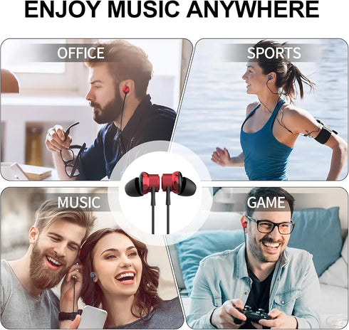 USB C Headphones Wired in-Ear,Type C Earphones,USB-C Wired Earbuds Deep Bass for iPhone 15 Pro Max iPad Air Plus Samsung Galaxy A53 A54 S21 S22 S2...