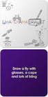 The Imagineering Company WatchamaDrawit Fast Action Drawing Game with Wildly Creative Challenges - A Family Board Game for Kids and Adults - Let T...