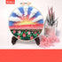 XEmbro 4 Sets Embroidery Kits for Beginners Adults, Embroidery Starter Kit with Pattern, Embroidery Cross Stitch Practice Kits with Embroidery Hoo...