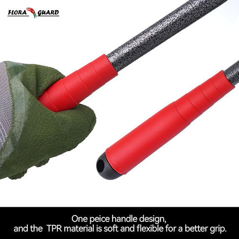 FLORA GUARD Garden Tools Set? 6 Pieces Heavy Duty, Large size Gardening Hand Tools, Sturdy & Durable, Classic Utility Tools for Planting and Maint...