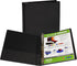 Samsill Economy D-Ring View Binder - 1-Inch, Black (16730)...