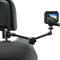 Car Headrest Camera Mount for GoPro/Insta 360 / DJI OSMO/AKASO/Video/DSLR Camera, 1.57 inch Diameter Base 10 inch Length Magic Arm, Aluminum Alloy...