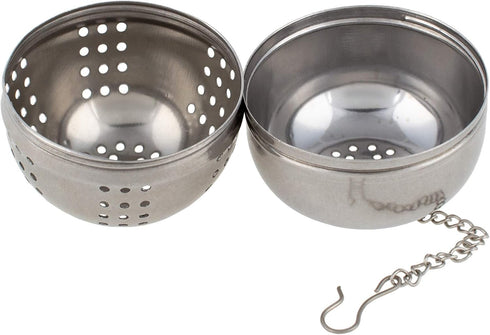 Metal Cool Japanese Tea Infuser - Pack of 6 - Chinese Tea Cage Balls Dishwasher Safe - Large Stainless Steel Loose Tea Steeper for Kettle...