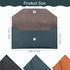 3 Pieces Money Cash Envelopes Bag, Pletpet PU Leather Cash Money Pouch Cash Wallet Envelope Reusable Budget Envelope for Spring Festival Wedding B...