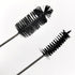 60 Inch Aquarium Filter Hose Brush+8 Inch Nylon Tube Cleaner Brush Set,Stainless Flexible Tube Cleaning Long Brush for Lab Fish Tank Aquarium and ...