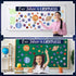 97 Pcs Space Classroom Bulletin Board Decorations Solar System Galaxy Classroom Decorations Cutouts Galaxy Our Future is Limitless with Large Star...