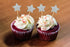 50Pcs Star cupcake toppers for All Occasions Party Supplies Decoration with Double Sided Glitter Stock (Silver)...