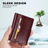 XEYOU Mens Wallet RFID Blocking Genuine Leather Bifold Wallets for Men with ID Card Window 7 Card Holders Slim Pocket Wallet...