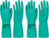 PACIFIC PPE 2 Pairs Nitrile Chemical Resistant Gloves, Flocked, Resist Strong Acid, Alkali, 15 mil, 12.6", XX-Large...