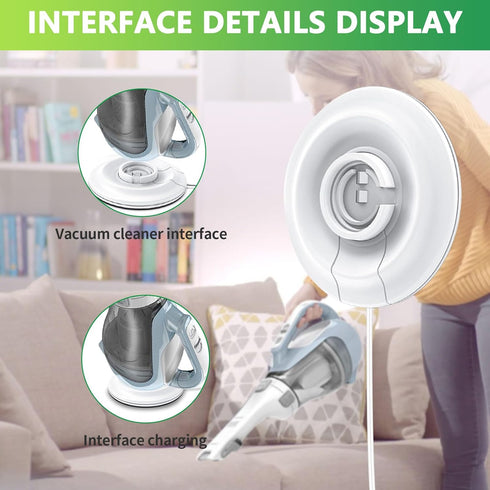 Charger for Black and Decker CHV1410L Dustbuster Cordless Handheld Vacuum Replacement for Black and Decker Power Adapter Supply P/N 90571555-09...