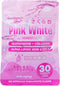 Transformed Skin Pink White Glutathione + Collagen Capsules, 30 Count...