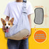 Dog Sling Cat Sling Carrier with Bottom Support, Kanemc Hands Free Sling Bag for 12Lbs Short Dog Small Puppy 16Lbs Clingy Cat Pets, Lightweight & ...