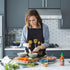 aprons for women with pockets kitchen apron with hand wipe pockets, waterproof for cooking and baking...