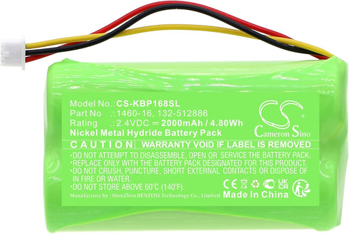 CS Cameron Sino CS Replacement Battery for Kaba Programmer 1460 132-512886, 1460-16 2000mAh / 4.80Wh Equipment, Survey, Test, 52.00 x 29.35 x 15.0...