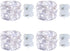 4 Pack Battery Operated Dewdrop Led Lights,Indoor Mini Fairy Lights with Timer Function,for Christmas and Halloween Lighting Decoration,6 Hours on...