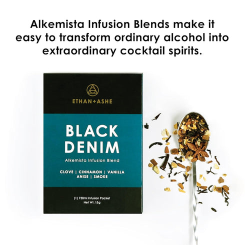 Ethan + Ashe BLACK DENIM Alcohol Infusion Blend...