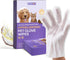 HICC PET Cleaning & Deodorizing Bathing Wipes for Dogs and Cats, Nourish Fur Coconut Oil Grooming Wipes for Dogs, Pet Cleaning Gloves Wipes for Da...