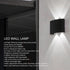 LED Wall Sconce, Wall Lights, LED Wall Lamp Waterproof Modern Sconce Light Indoor Outdoor Decoration 90?265V 4W Black Shell (warm light)...