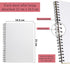 Elan Sketch Book A5, 80 Sheets Italian 120gsm Paper, A5 Sketchbook Spiral Bound Made for Artists, A5 Art Book, Sketching Pad A5, Lightweight Drawi...