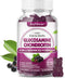 Glucosamine Chondroitin Gummies Sugar Free, Extra Strength Glucosamine Chondroitin MSM with Elderberry & Turmeric Supplement Support Joint & Antio...