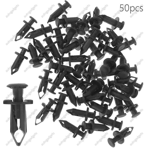 Plastic Fender Clips Body Rivets Replacement for Honda Rancher Foreman Rubicon Rincon TRX680 TRX650 (50-Pack)...