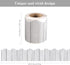 Self Adhesive Wood Bulletin Board Borders Rustic Classroom Bulletin Border Trim for School Home Decoration,49.2 Feet (White)...