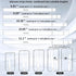 UKON Silicone Phone Grip,2 PCS Phone Strap Reusable Finger Holder with Three Short Silicone Strips DIY Combination to Fit 4.5"-7.5" Phone Case for...