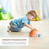 Wooden Rainbow Stacking Toy - Montessori Rainbow Nesting Puzzle - Building Block Stacker Game for Baby, Kids, and Toddler - Educational and Intera...